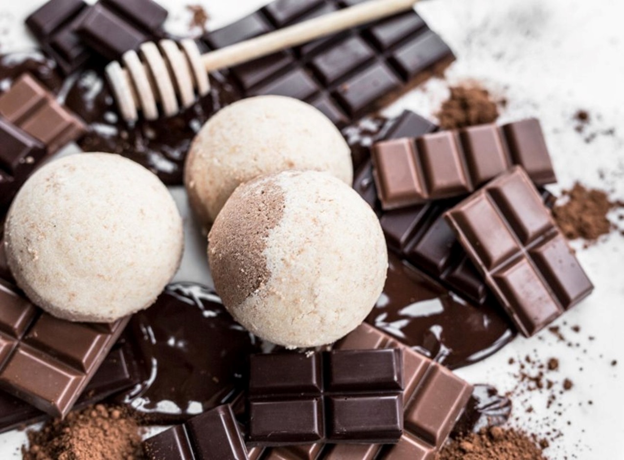 Baúl de Regalos - Chocolate - Media bomba de baño